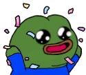pepe_celebrate_confetti emote