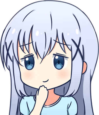 ChinoSmug emote