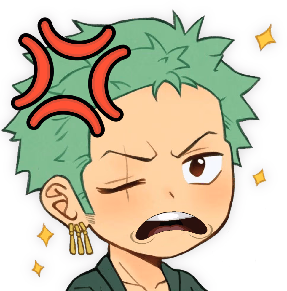 Zoro_Mad emote