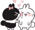 BunnyKiss emote