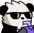 PandaCoolJuice emote