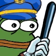 FeelsBatonMan emote