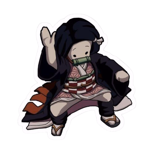 silly_nezuko emote