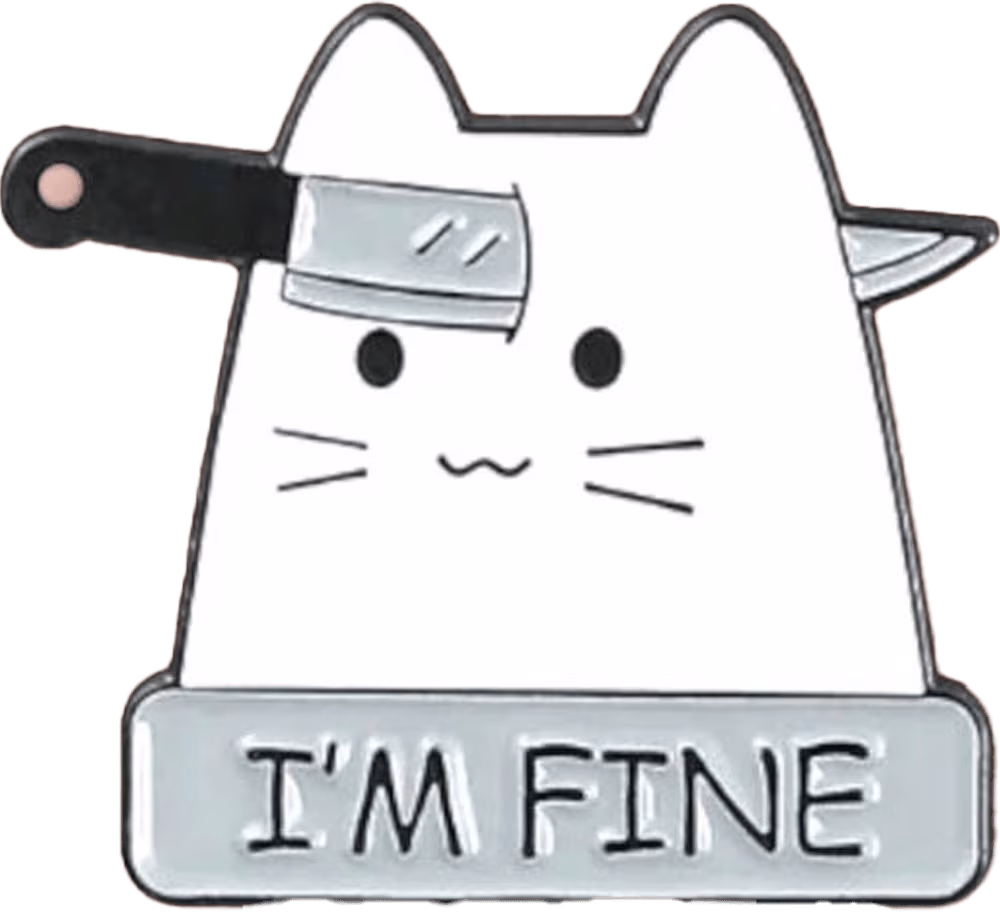 ImFine emote