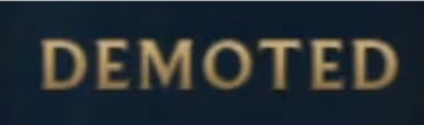 DEMOTED emote