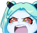 beccaYell emote