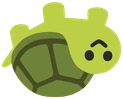 EUpsideDownTurtle emote