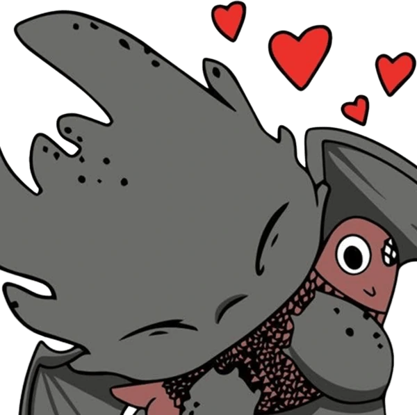 ToothlessHug emote