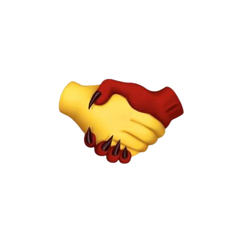 devilhandshake emote