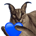 FloppaBheart emote