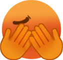 flustered emote