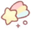 PastelShootingStar emote