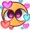 InLoveHearts emoji