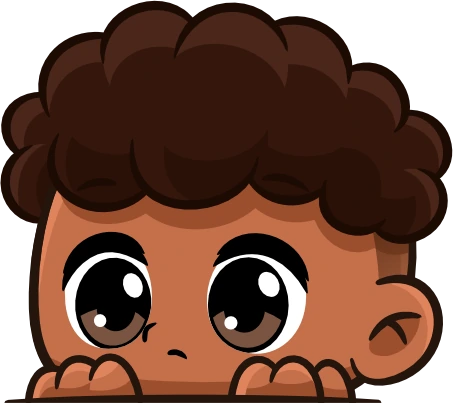 CurlyBLKLurk emoji