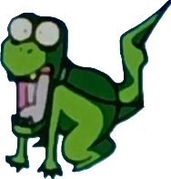 dbzOMGdinosaur emote