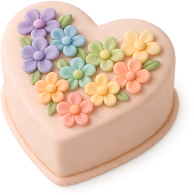 Beautifulflowercake emoji