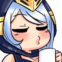 AsheSipping emote
