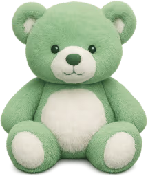Green_teddybear emote