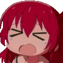 KitaScared emote