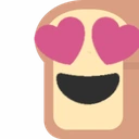 HeartEyeBread emote