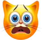 Scaredcat emote