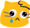 blobcatgooglysadpat emote