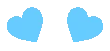 Lightblueheartgif emoji