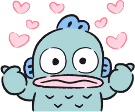 hangyodawnfingerhearts emote