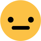 expressionless static emote