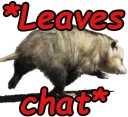 opossum_leaving emote