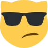 Coolcat_with_glasses emote