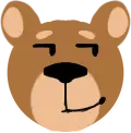 SmirkingBear emote