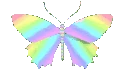 PastelRainbowButterfly emote