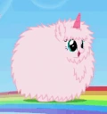 PinkFluffyUnicornDancingOnRainbow emote