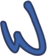LetterW_Blue emote