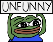 unfunny emote