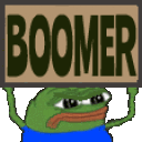 Boomer animated emote