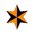 Orangeblackstar emote