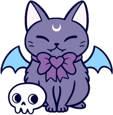 BlackCat_skull emote