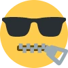 Sunglasses_ZipperMouth emote