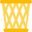 wastebin_gold static emote