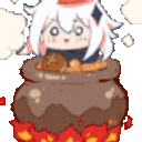 paimonEmergencyFood animated emote