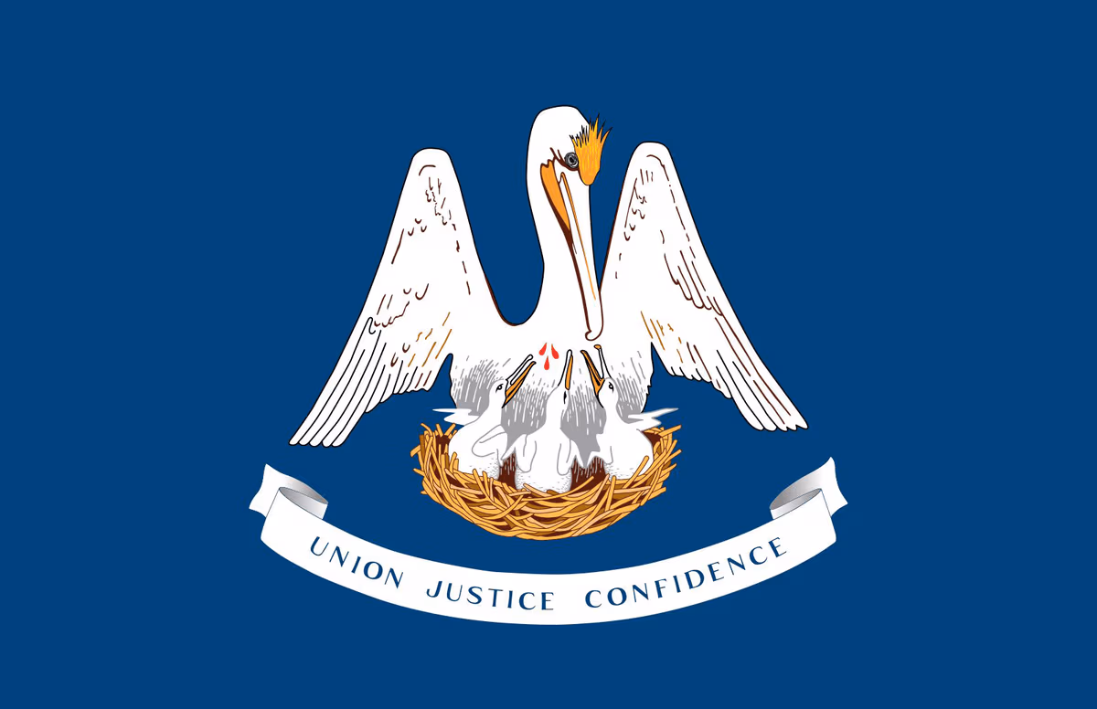 Louisiana_state_flag emote