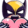 WolverineHeart emote
