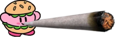 BurgySmokingWeed emote