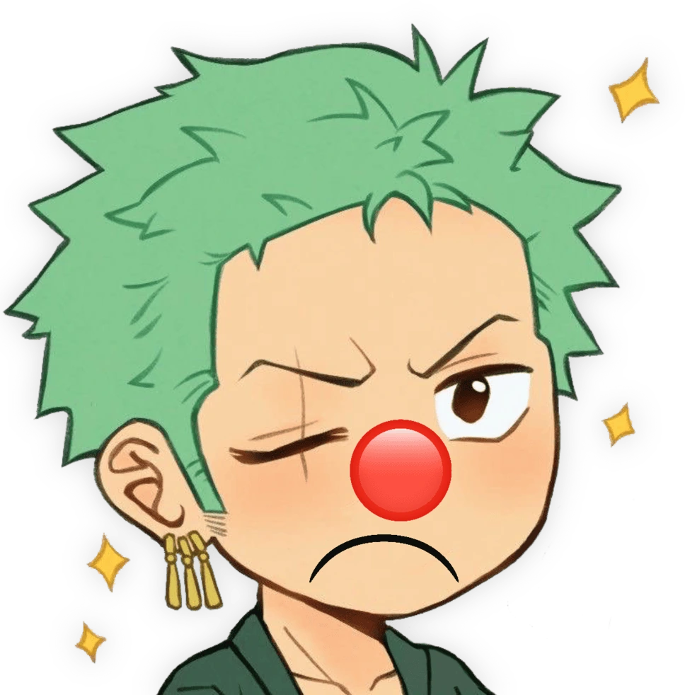 Zoro_Clown emote