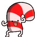 candycane emote