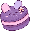 macaron_bunny static emote