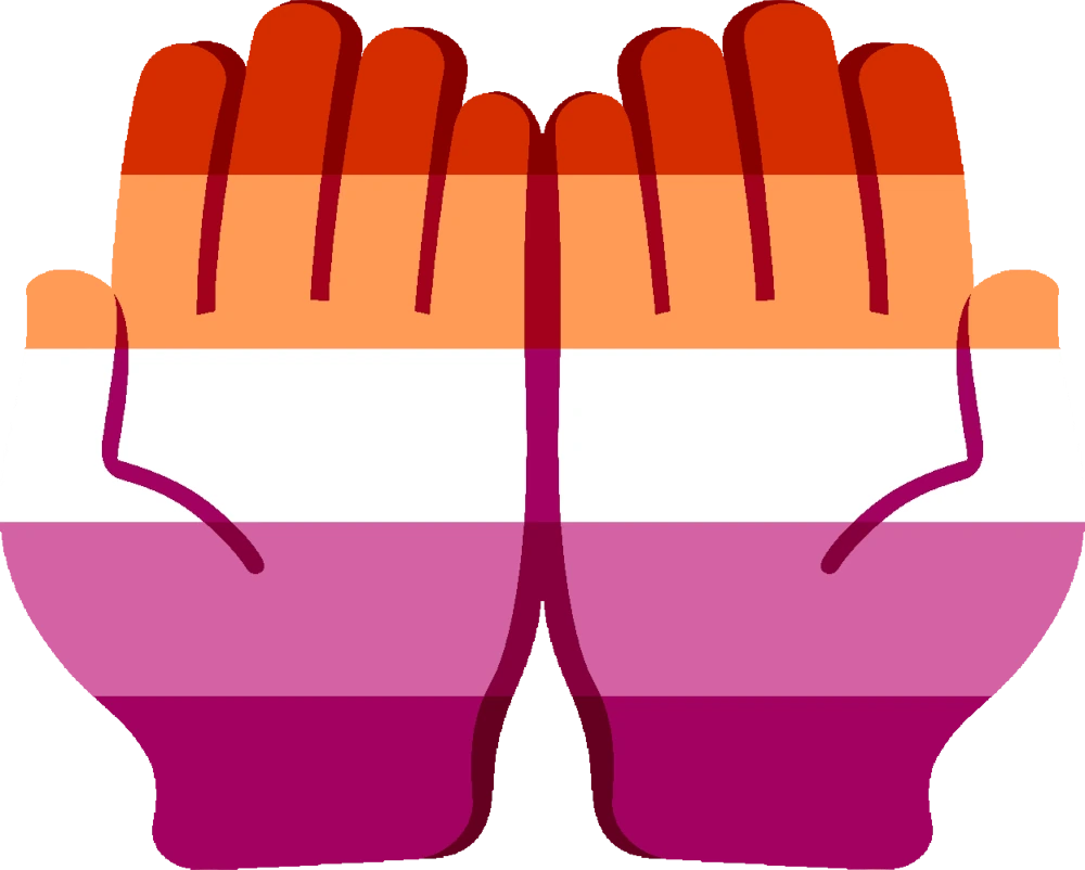 lesbian_palms_up emote