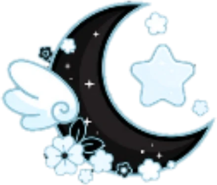 pastelbluenblackmoon emote